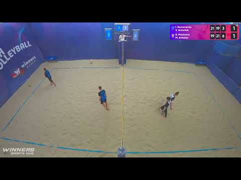 13:25 I. Romanenko / V. Antoniuk - B. Moldovan / M. Anhelov 25.10.2022 | Winners Beach Volleyball