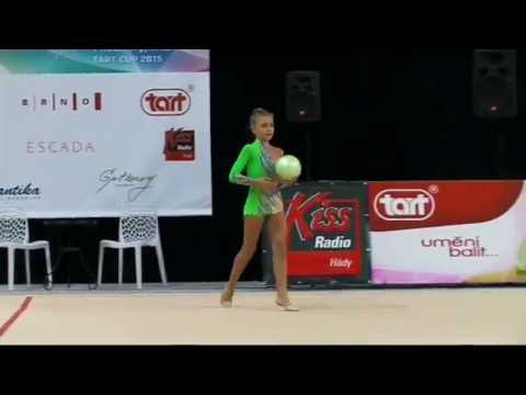 Alina Baklagina - LAT - Junior Ball - 04 - Grand-Prix Brno 2015