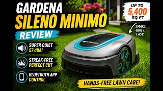 GARDENA SILENO Minimo Review – Quiet Robot Mower? #LawnMower #LawnCare #MowerInsights