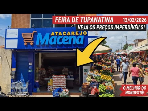 Feira Livre de Tupanatinga-Pe 13/02/2026 #nordeste #feiralivre #feira #sextou #sexta #compras 
