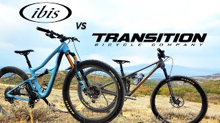 Battle of the short travel 29er trail bikes // Ibis Ripley vs Transition Spur