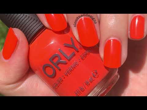 Orly Fall 2021 Wild Natured Swatches | CLOUDNAILDESIGNS