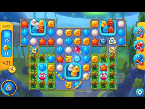 Fishdom 2021 - Level 5629   #playrix #fishdom #gaming