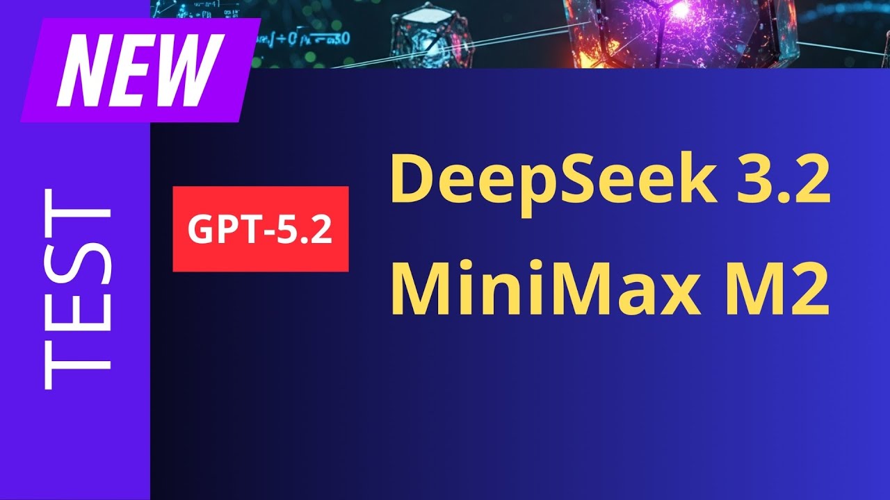 DeepSeek 3.2 vs  MiniMax M2 (1 Sentence)