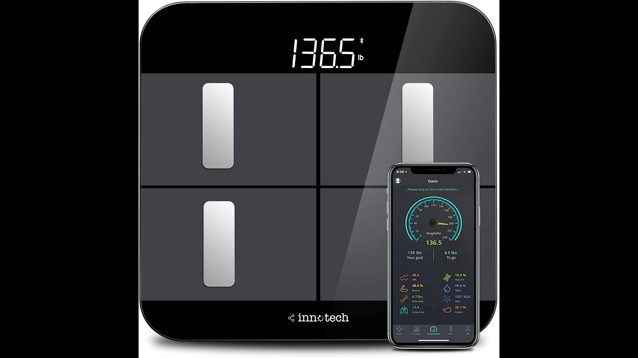 Review on Innotech Smart Bluetooth Body Fat Scale Digital Bathroom Weight Weighing Scales Body