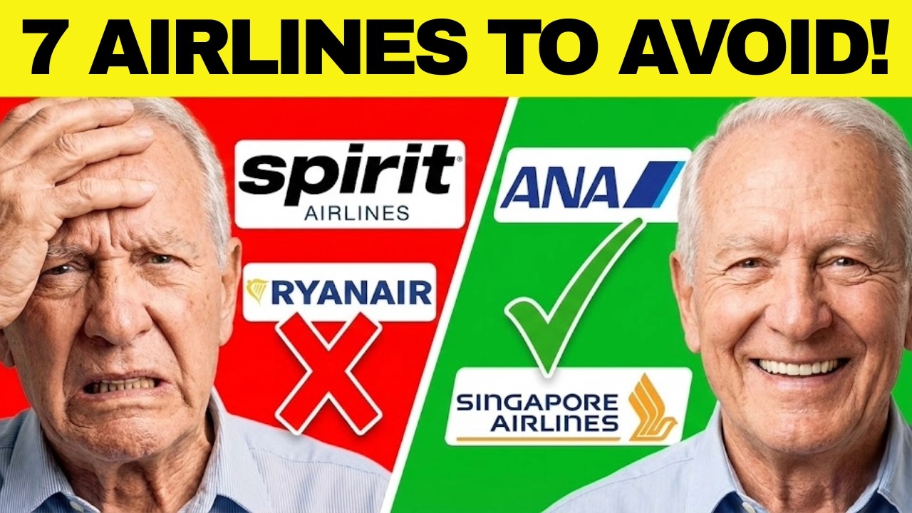 7 Airlines TO AVOID At All Costs in 2026 (And 3 You Can Rely On)