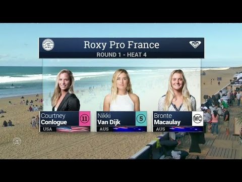 Roxy Pro France: Round One, Heat 4