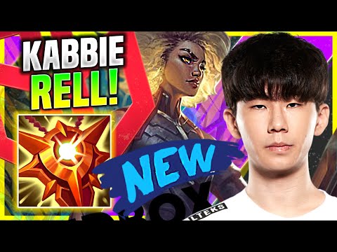 KABBIE TRIES NEW CHAMPION RELL! - SB Kabbie Plays Rell Support vs Taric! | Preseason 11