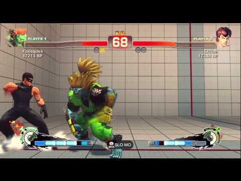 Foxisquick (Blanka) vs CJTruth (Fei) game 4
