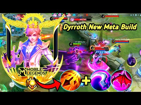 Dyrroth New Meta Build ( Inspire Spell ) Be Like !! Build Top 1 Global Dyrroth 💓 Mobile Legends √