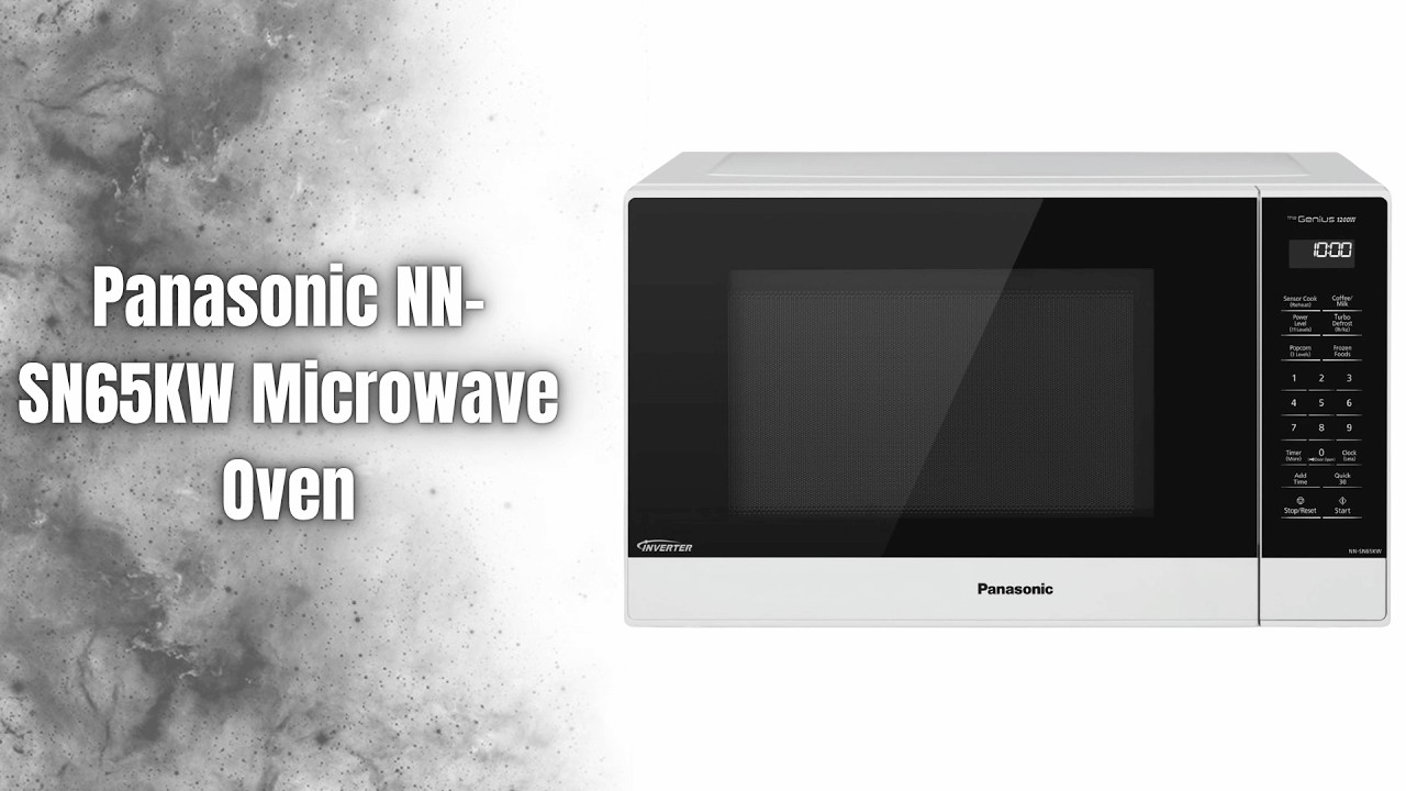 Miniatura da avaliação em vídeo de Forno de Micro-ondas Panasonic NN-SN65KW 1,2 Pés Cúbicos 1200W