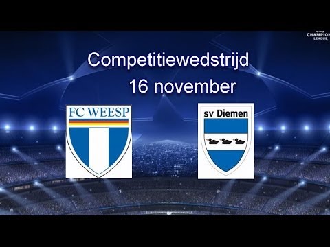 Weesp F1 - Diemen F1 (november 2013)
