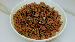 How To Cook Tastiest Samosa Minced Meat Filling