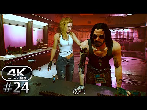 Cyberpunk 2077 Gameplay Walkthrough Part 24 - Cyberpunk 2077 PC 4K 60FPS (No Commentary)