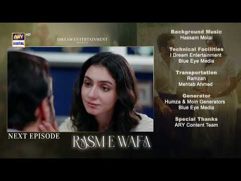 Rasm e Wafa Last Episode 70 | Teaser | Hina Chaudhary | Arslan Khan | ARY Digital
