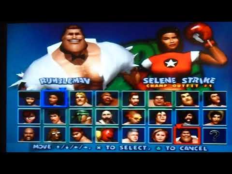 Ready to rumble boxing round 2 Rumbleman vs Selene strike