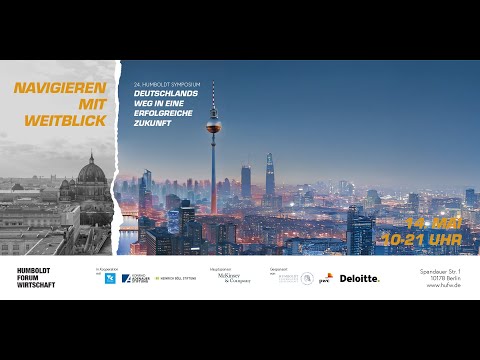 Video Thumbnail: 24. Humboldt Symposium – Navigieren mit Weitblick: Deutschlands Weg in eine erfolgreiche Zukunft