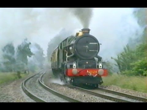 1990 Rare Archive footage of GWR King 6024 King Edward 1