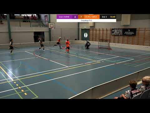 1.10.2022 Duo violetta vs O2JKL P12 Valkoinen Kuokkala