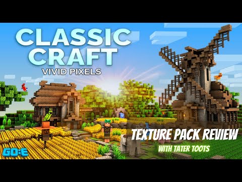 Trainer Time - Classic Craft by Vivid Pixels - Minecraft Resource Pack Review