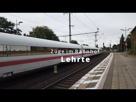 🟩​Züge in LEHRTE mit enno, S-Bahn, ICE4, KISS 3 | Zugblick #17 🟩​