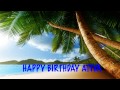 Atiya  Beaches Playas - Happy Birthday