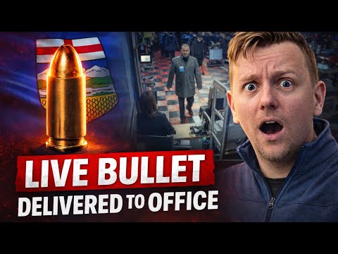 A Live Bullet Was Delivered to an Alberta Independence Office?!
