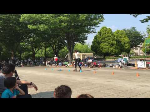 Hikarigaoka Cup 2016 Trick Slalom Open class 1st Natsuki Kawashima
