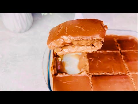 New chocolate dessert in 5 minutes! Without gelatine and oven! Easy recipe!