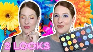 NEW! Nomad Cosmetics Florida Keys Beachy & Peachy Palette | 2 Looks 🦩🌴