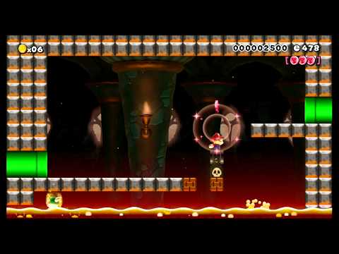 キノコ・キャッスル(Mushroom Castle) by ニワカ - SUPER MARIO MAKER - NO COMMENTARY 1bf
