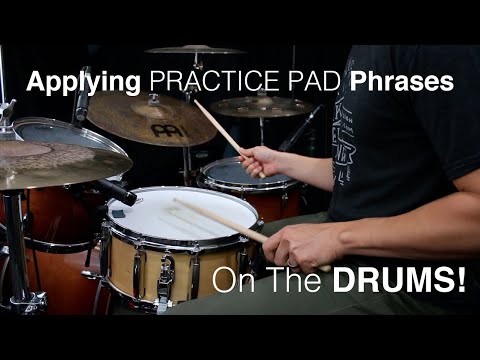 Apply Rudiments on the Drums! Drum Lesson with Eric Fisher