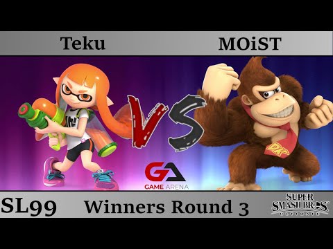 SmashLAN'd 99 - Winners Round 3: FD | Teku (Inkling) vs MOiST (DK)
