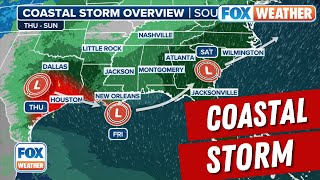 Coastal Storm To Bring Heavy Rain, Flooding, Severe Weather To Florida