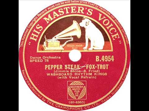Washboard Rhythm Kings - Pepper Steak (Jimmy Spencer)