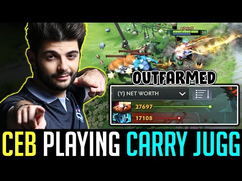 when OFFLANER GOD plays CARRY - CEB Juggernaut OUTFARMNG Phantom Assassin DOTA 2