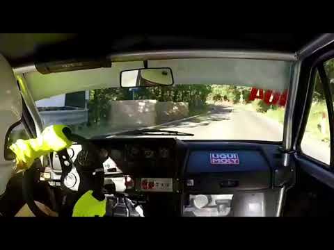 COPPA DEL CHIANTI 2018 CAMERA CAR GIUSEPPE BEPPE LO DUCA CON CRASH FINALE