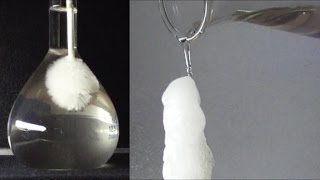 Chemistry experiment 43 - Fun with sodium acetate: 'hot ice'