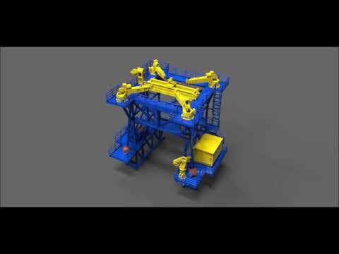 Handling Tower Edda Flora 1:75 Haller3D.com