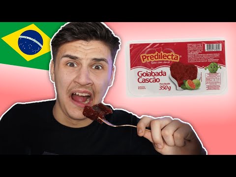 Britânico Experimenta GOIABADA do BRASIL !