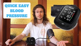 Testing Your Blood Pressure At Home | Sinocare Blood Pressure Monitor Review