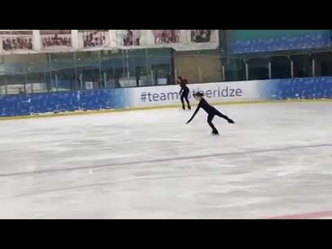 Adeliia Petrosian (RUS) - 4F-3Lo (In Practice)