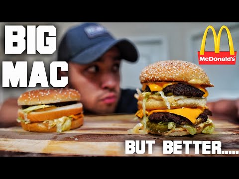 HOMEMADE BIG MAC 🍔 Wagyu Beef how to-