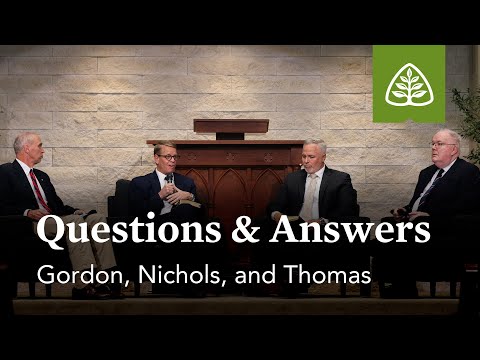 Questions & Answers with Gordon, Nichols, and Thomas