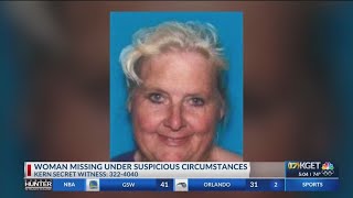 Woman missing under suspicious circumstances