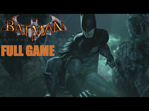 BATMAN: ARKHAM ASYLUM Gameplay Walkthrough FULL GAME (No Commentary Longplay)