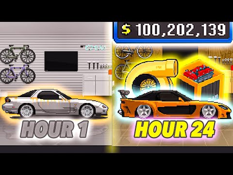 SPENDING $10,000,000 DOLLARS BUILDING HANS TOKYO DRIFT VEILSIDE RX7 IN PIXEL CAR RACER!