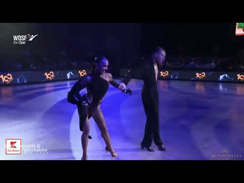Bronze Medal Brilliance: Tomer & Elizaveta's Dynamic Samba Solo (WDSF Sibiu 2025 Final)
