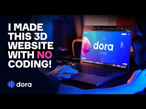 ノーコーディングで3Dウェブサイトを作る方法｜ドラチュートリアル (How to make a 3D website with no coding | Dora tutorial)