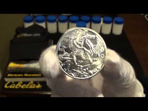 1 oz. Silver Pegasus Coin Review + Goodies